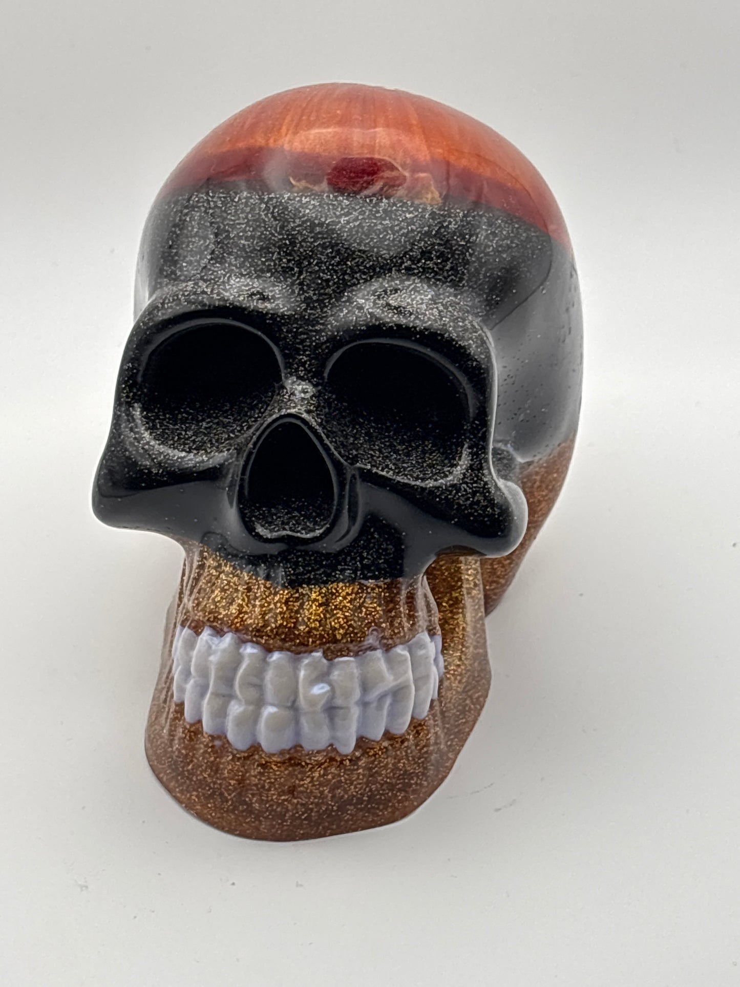 Beautiful hand made large resin skull